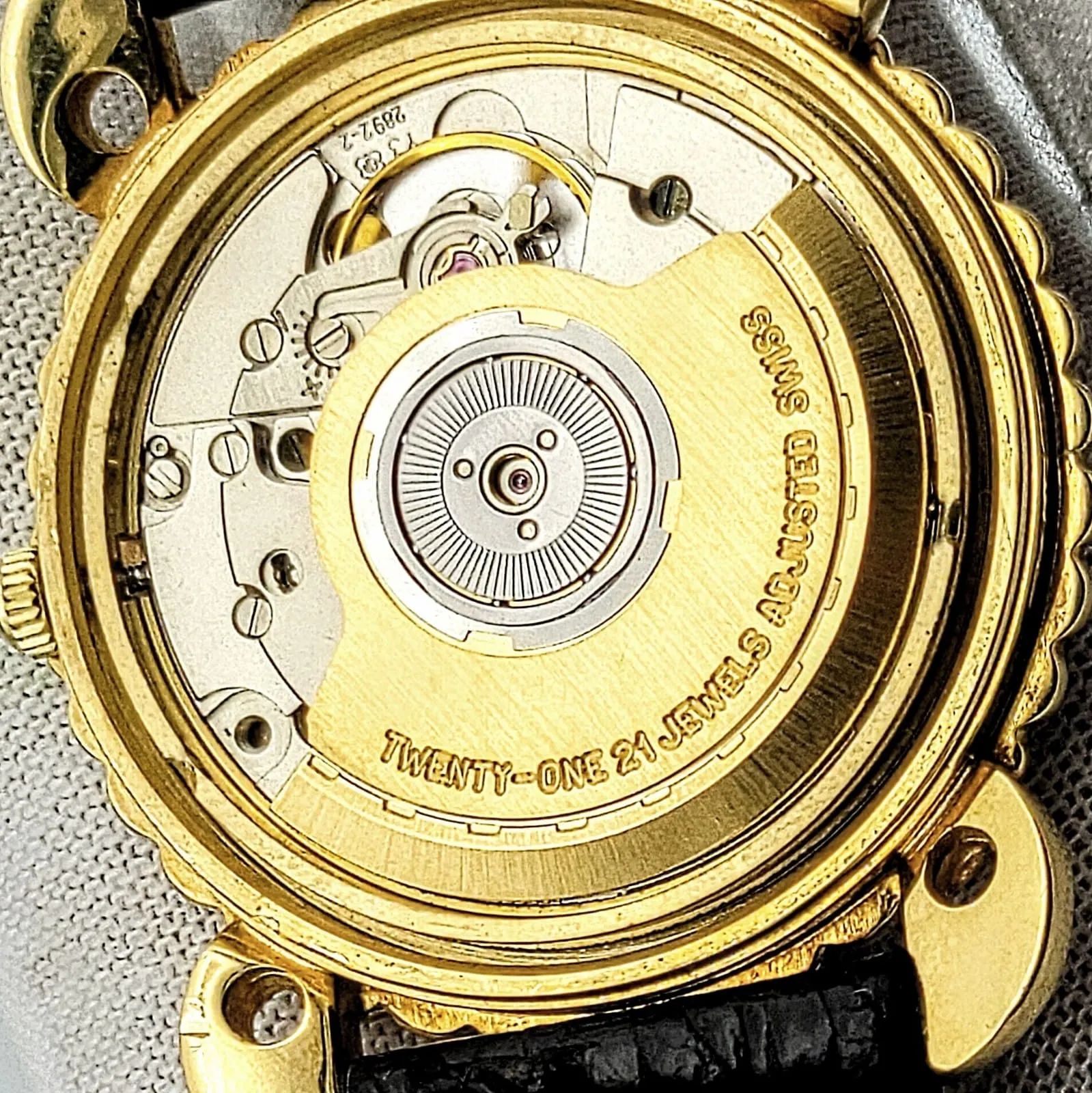 110th ZODIAC Anniversary Automatic Watch 18K Gold Diamond Bezel Limited Edition!