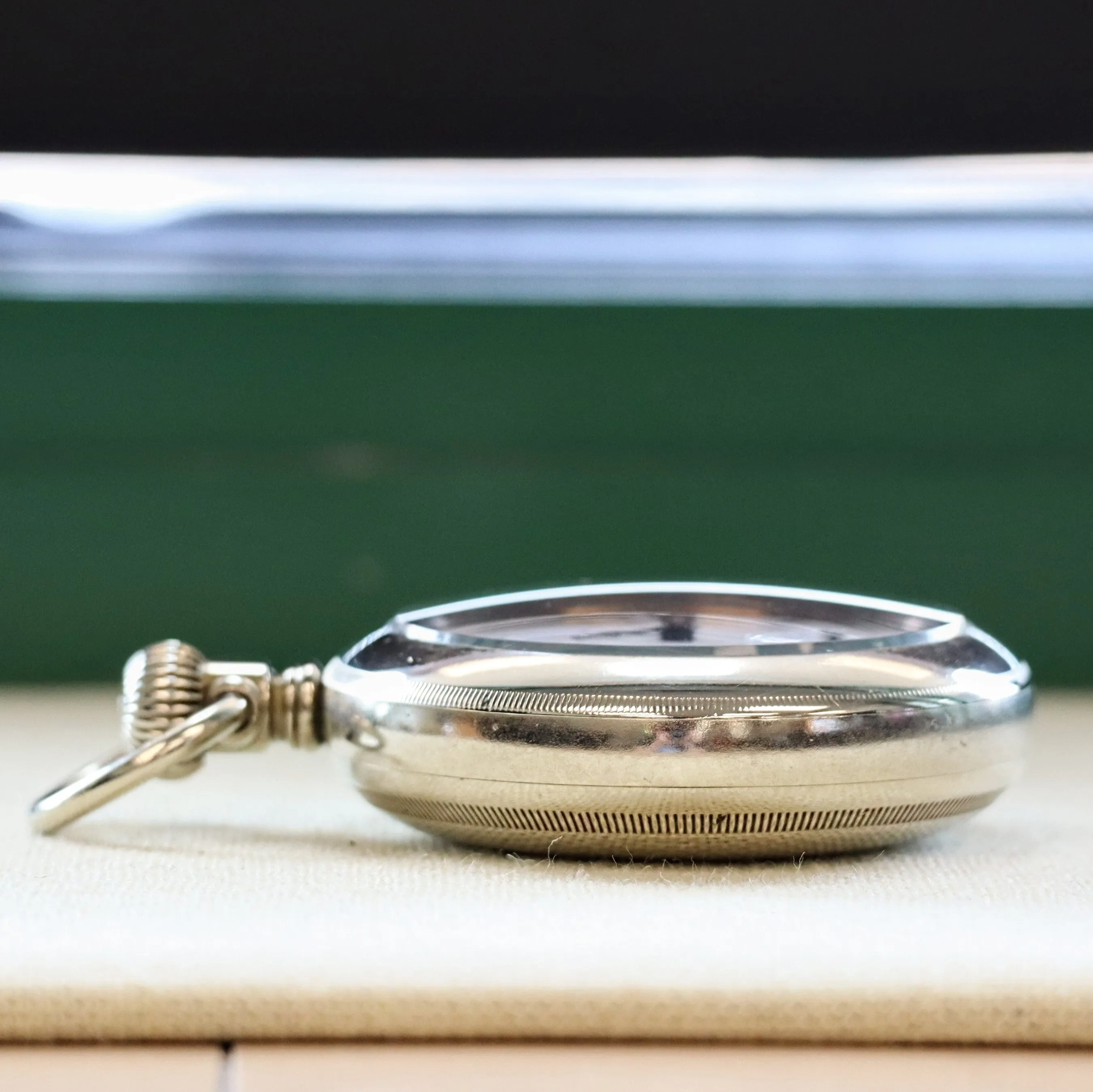 1900 SETH THOMAS Pocket Watch Openface 18s Grade 106 Lever Set 11 Jewels - Made in U.S.A.