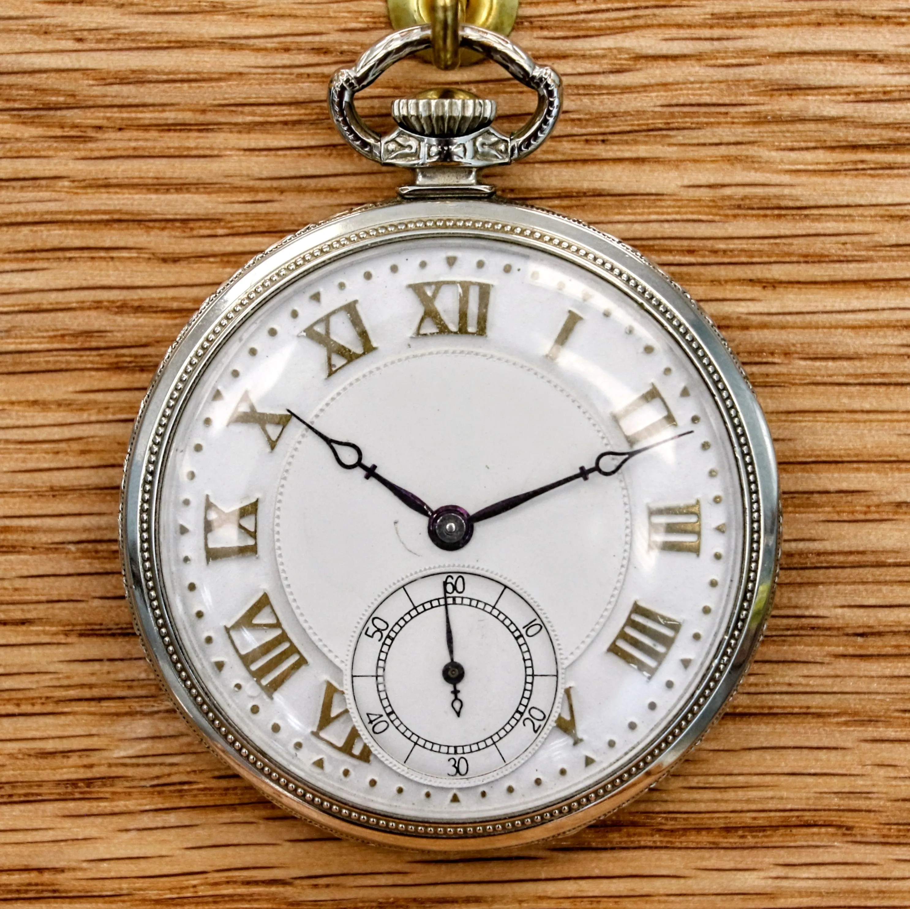 1928 HAMILTON Pocket Watch 17 Jewels Grade 912 U.S.A. Made 12s Engraved Case