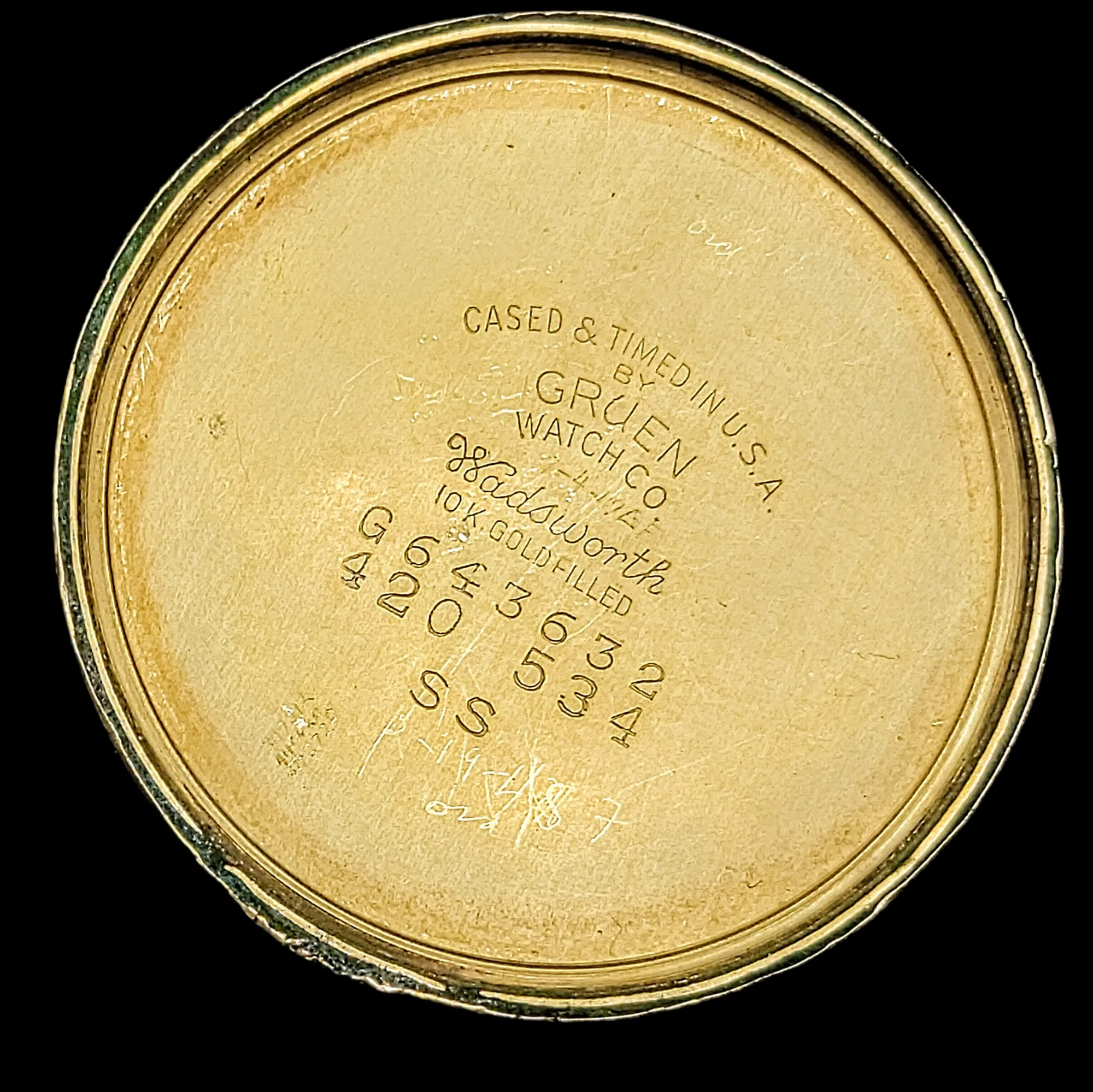 1944 GRUEN Veri-Thin PRECISION Watch 17 Jewels Cal. 420 SS