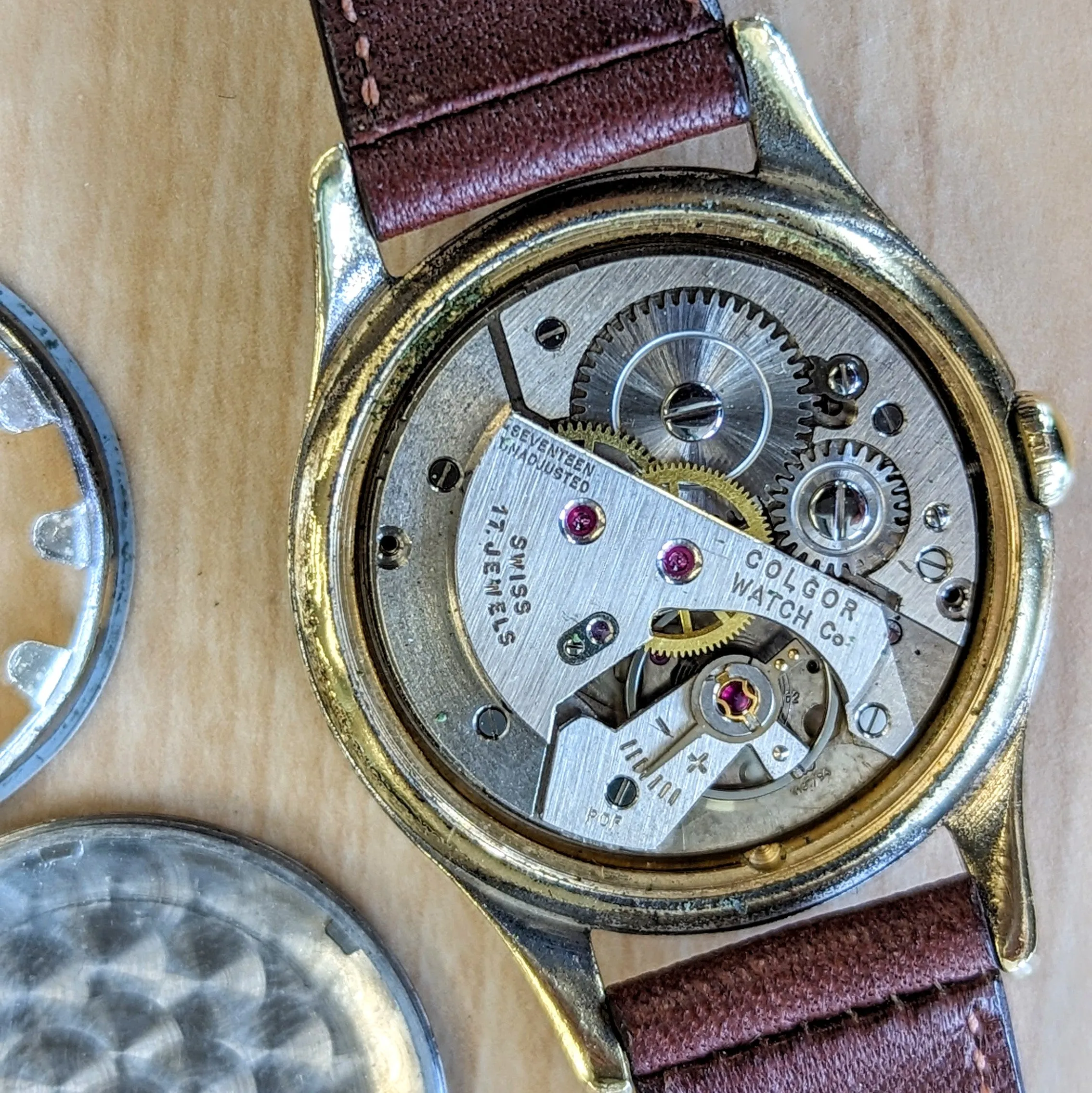 1950's ROBOT Watch 17 Jewels Cal. AS 1187/94 Incabloc Swiss Made Wristwatch