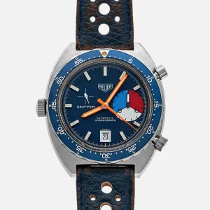 1972 Heuer Skipper Ref. 1564 With Original Strap And Buckle