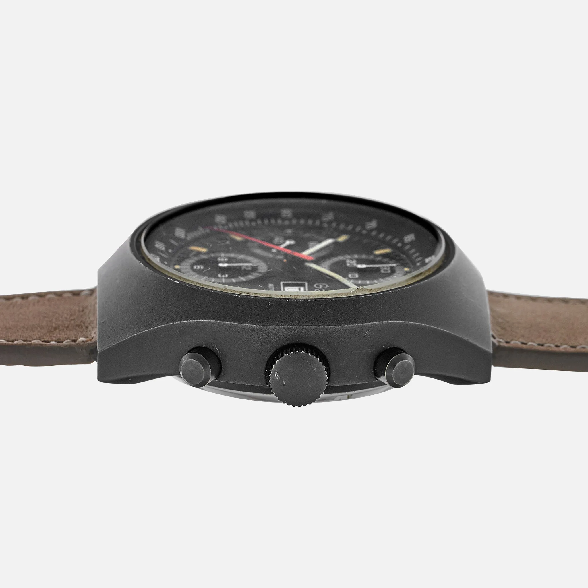 1980s Gallet Multichron 12 Chronograph In PVD