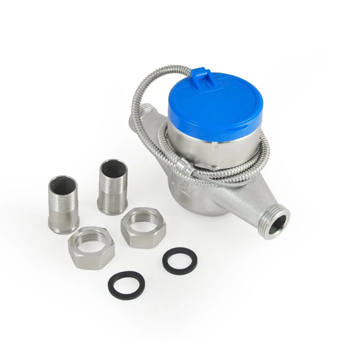 3/4 Inch Water Meter - Stainless Steel, Pulse Output