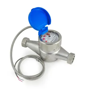 3/4 Inch Water Meter - Stainless Steel, Pulse Output
