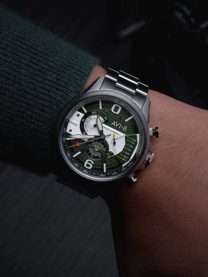 A8 Watch Hawker Harrier Miltary Green
