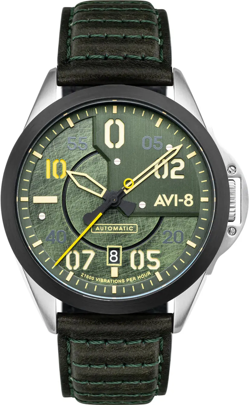 A8 Watch P-51 Mustang Hitchcock AutoMTic Greentree
