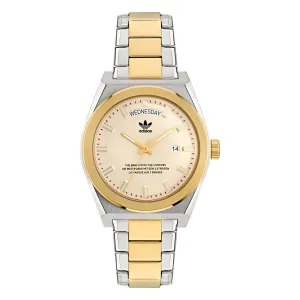 Adidas Originals Rose Gold Dial Unisex Analog Watch - AOSY23542