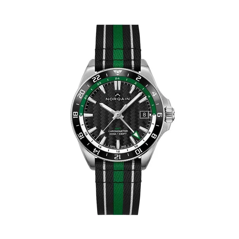 Adventure Neverest GMT Green Watch, 41mm