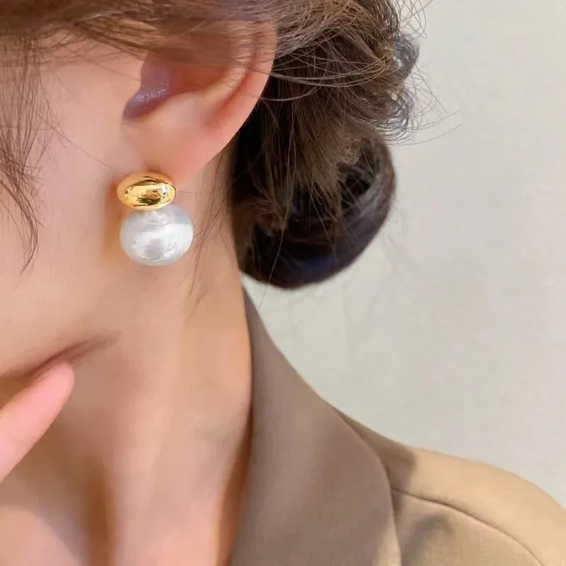 Aeri vintage pearl earrings