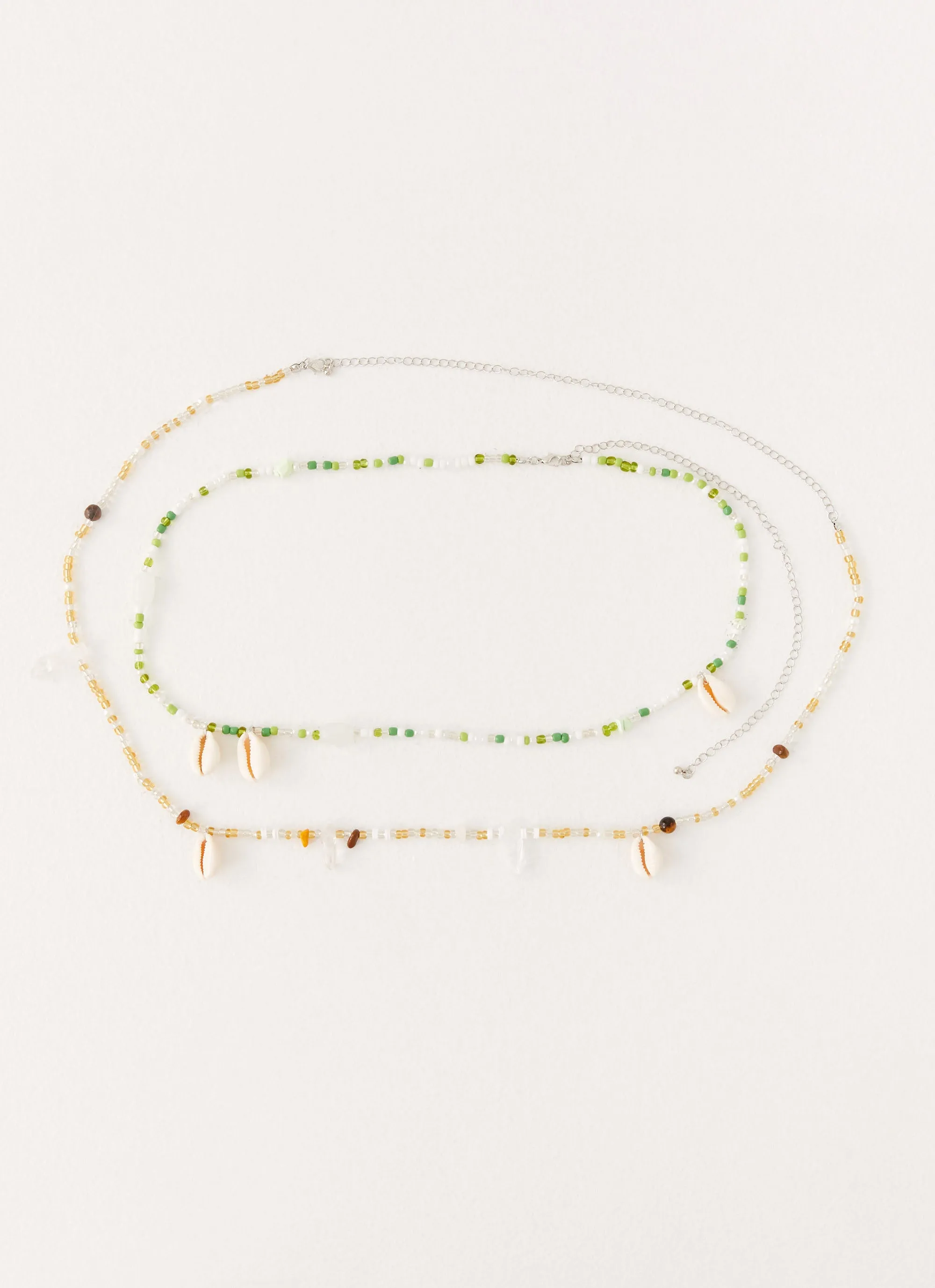 Aphrodite Belly Chain - Green