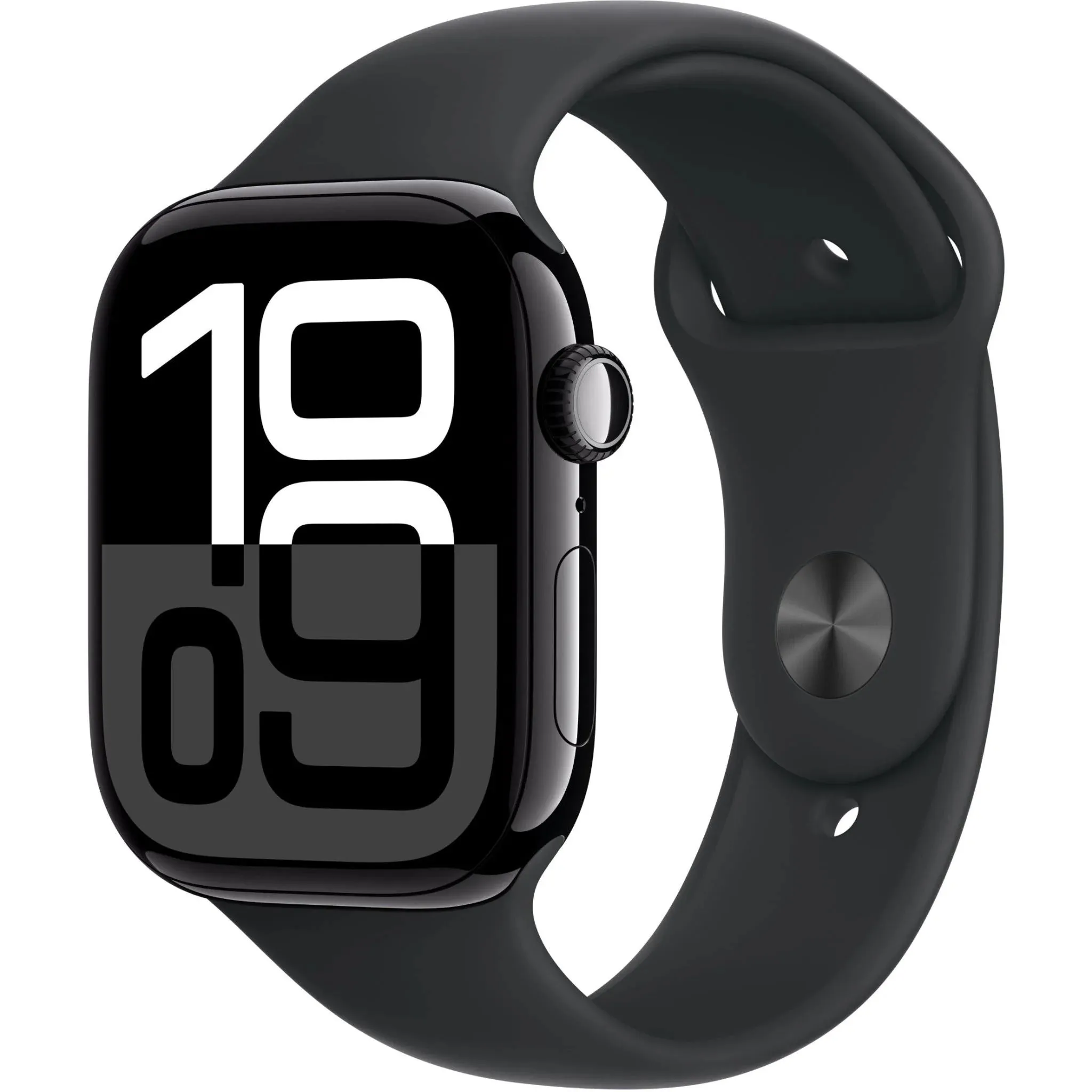 Apple Watch Series 10 46mm Jet Black Aluminium Case GPS   Cellular Sport Band - AU Version
