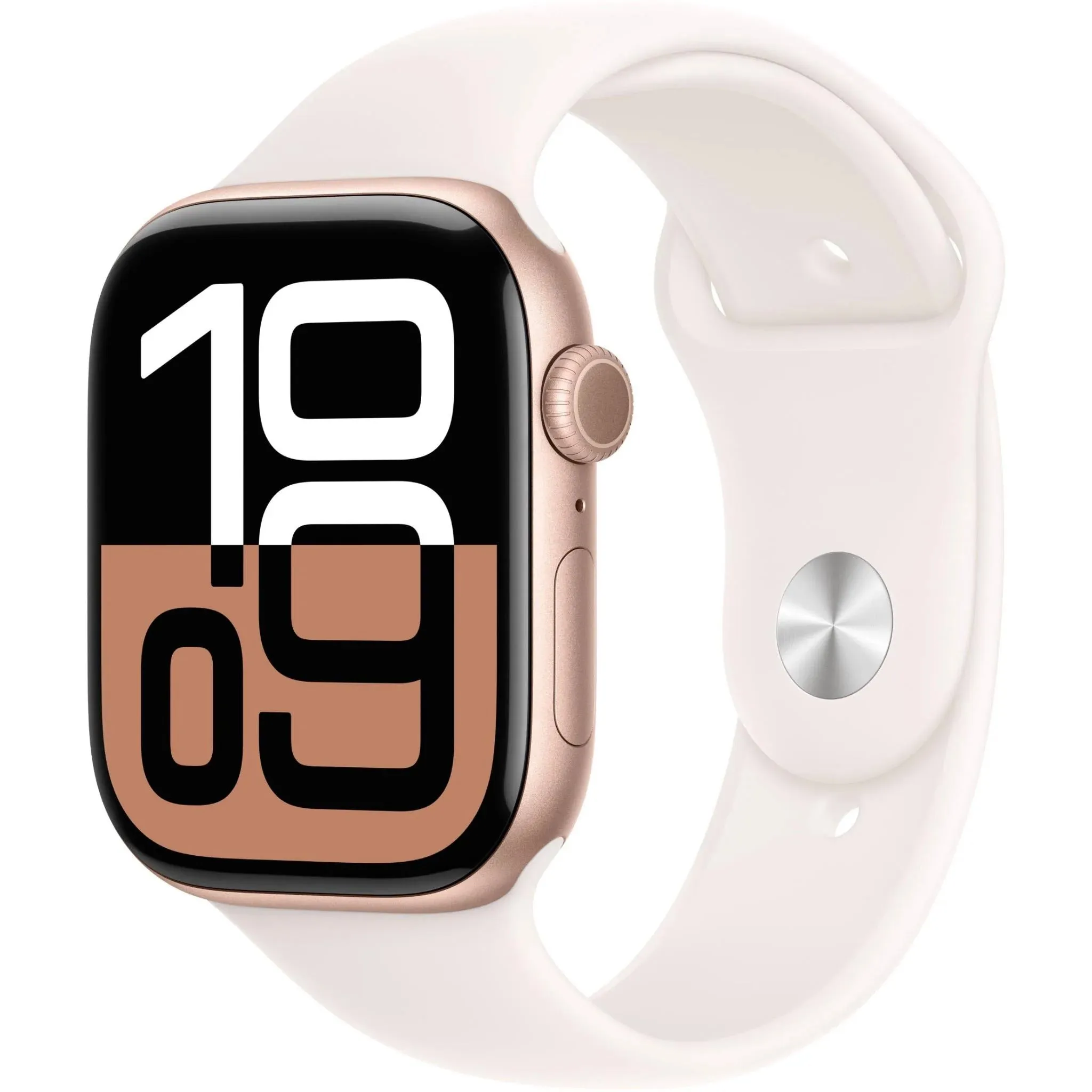 Apple Watch Series 10 46mm Rose Gold Aluminium Case GPS   Cellular Sport Band- Pristine - Refurbished  ( AU Version )
