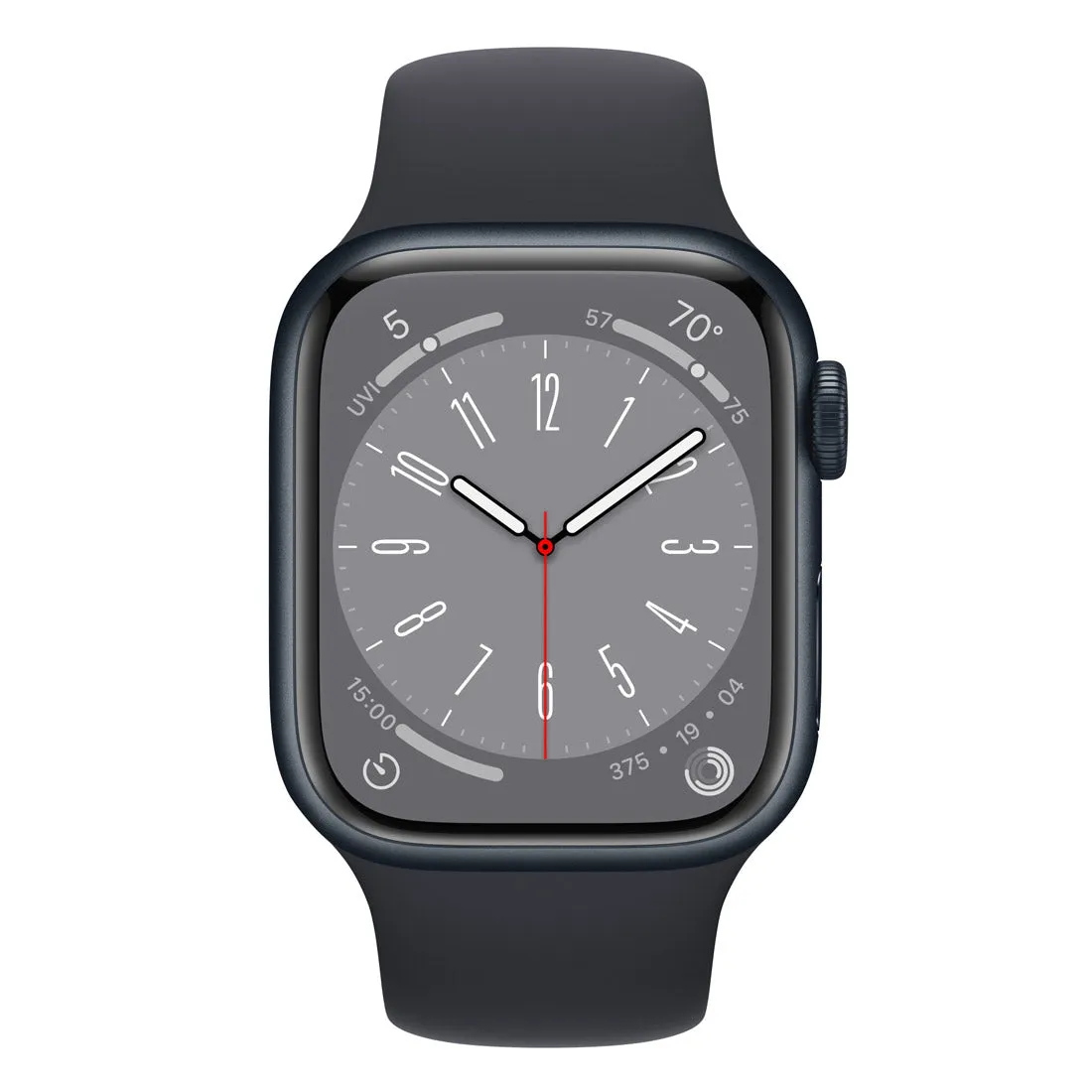 Apple Watch Series 8 GPS   Cellular 45mm Aluminum Case w/ Sport Band - Midnight - Pristine Refurbished - AU Version