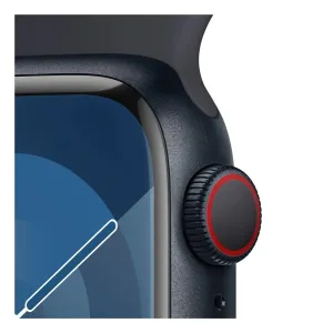 Apple Watch Series 9 45mm Midnight Aluminium Case GPS   Cellular (S/M) - Open Never Used (AU Version)
