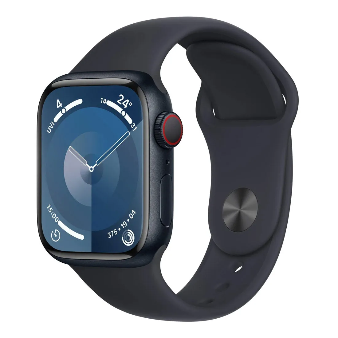 Apple Watch Series 9 45mm Midnight Aluminium Case GPS   Cellular (S/M) - Open Never Used (AU Version)