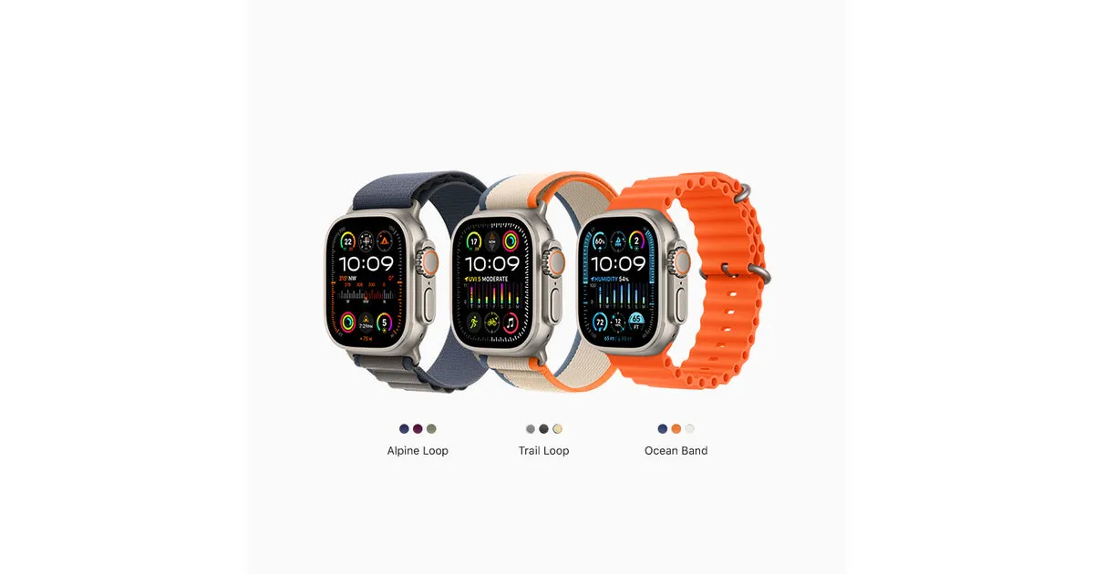 Apple watches Ultra 2