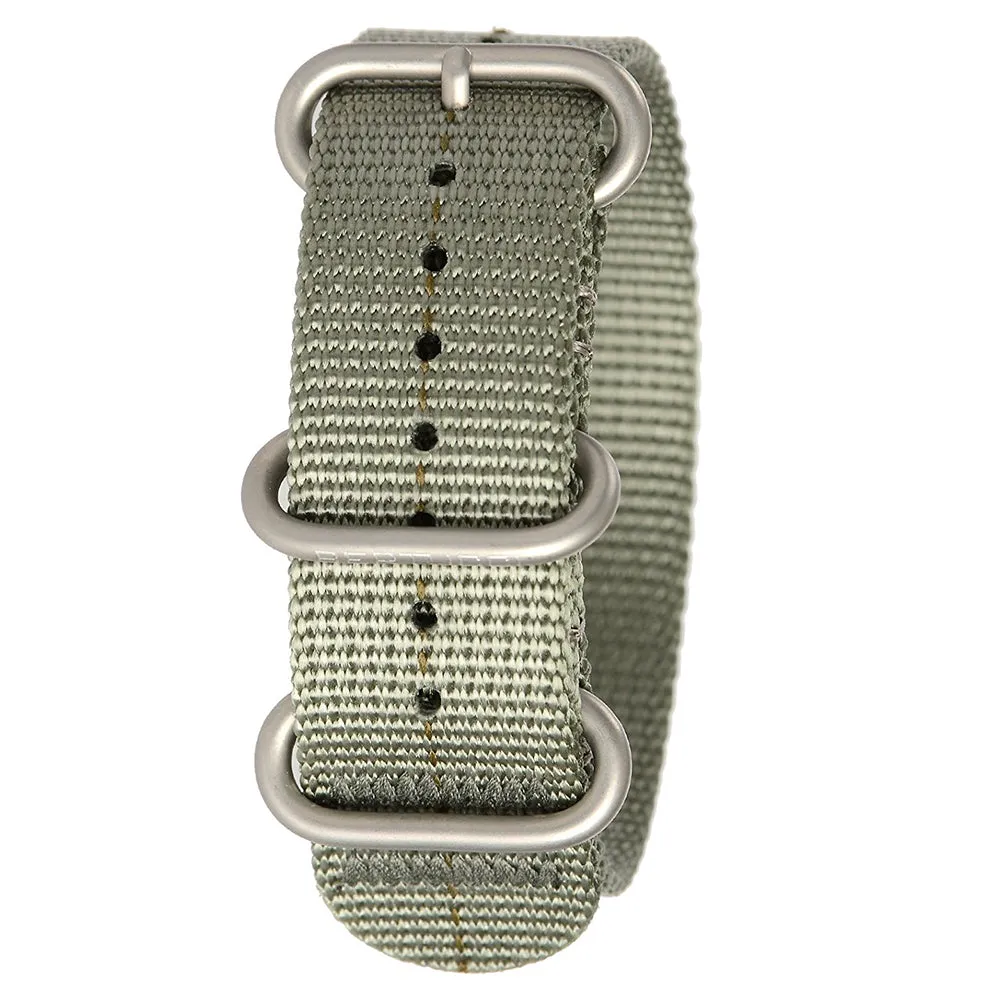 Bertucci DX3 Men's Defender Drab/Olive Dash Nylon Mesh Watch Band - B-209