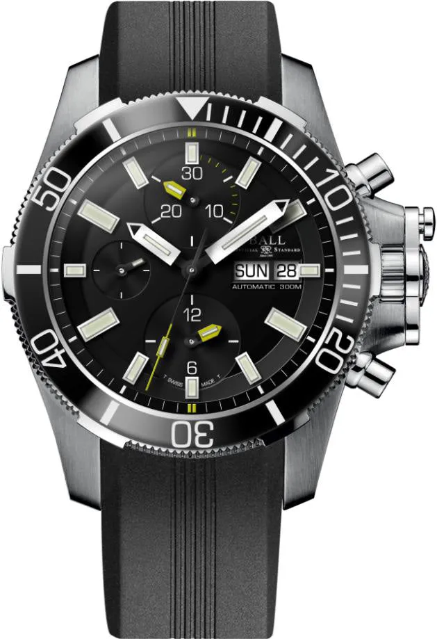 BL Watch Company Engineer Hydrocarbon Submarine Warfare Ceramic Chronograph
