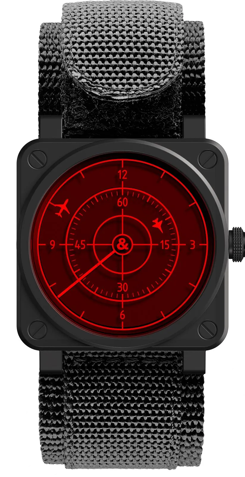 BR Watch BR 3 92 Red Radar Ceramic Limited Edition D