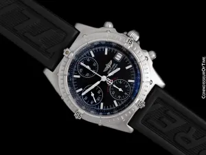Breitling Blackbird Windrider Chronomat Mens Chronograph Watch, A13050.1 - Stainless Steel