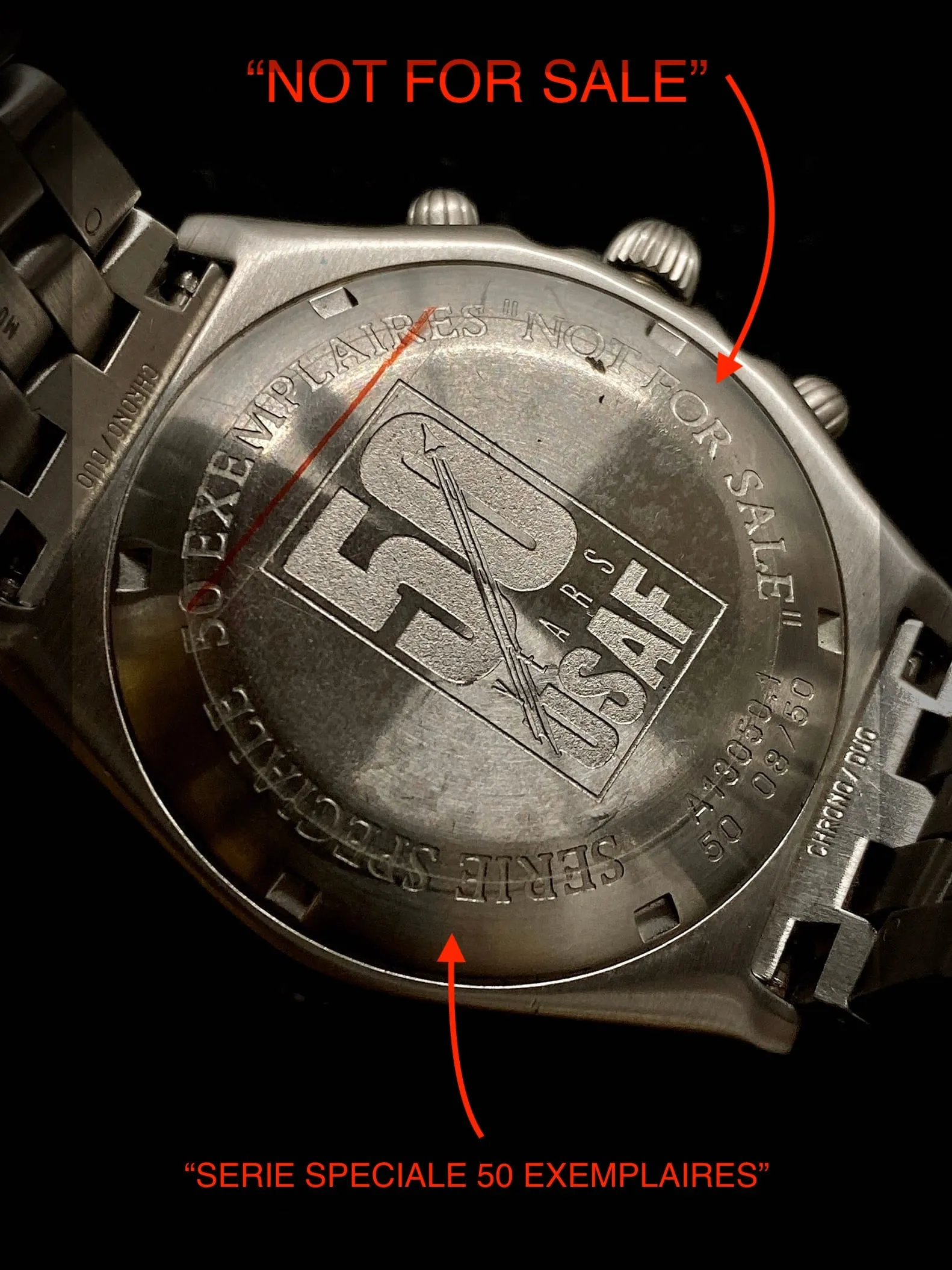 BREITLING Chronomat US Air Force 50th Anniversary Limited Edition #8/50! - $30K Appraisal Value! ✓