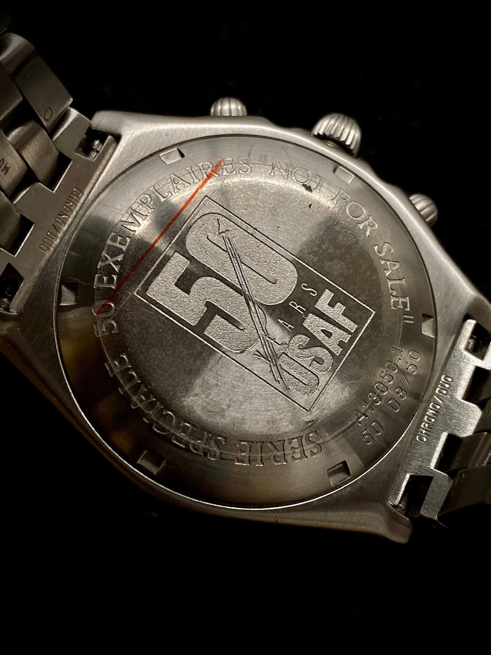 BREITLING Chronomat US Air Force 50th Anniversary Limited Edition #8/50! - $30K Appraisal Value! ✓