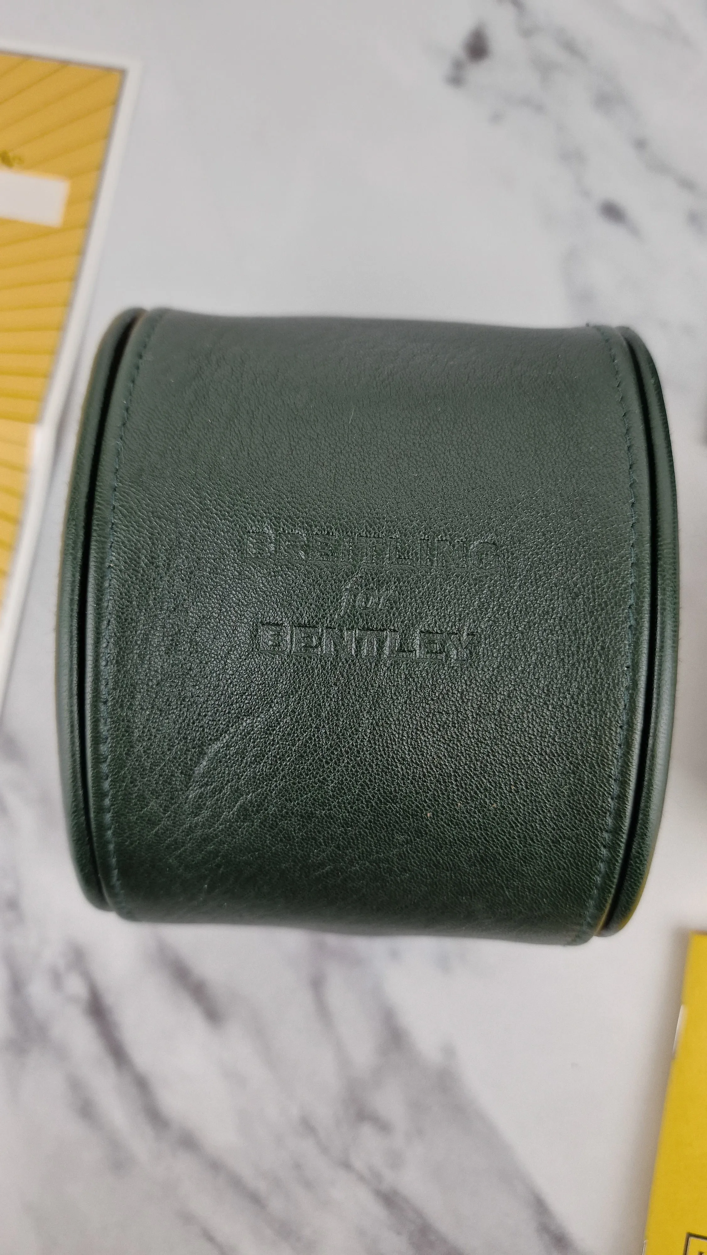 Breitling for Bentley Flying B Date 18K Rose Gold Watch MOP Full Set Box & Papers R16362