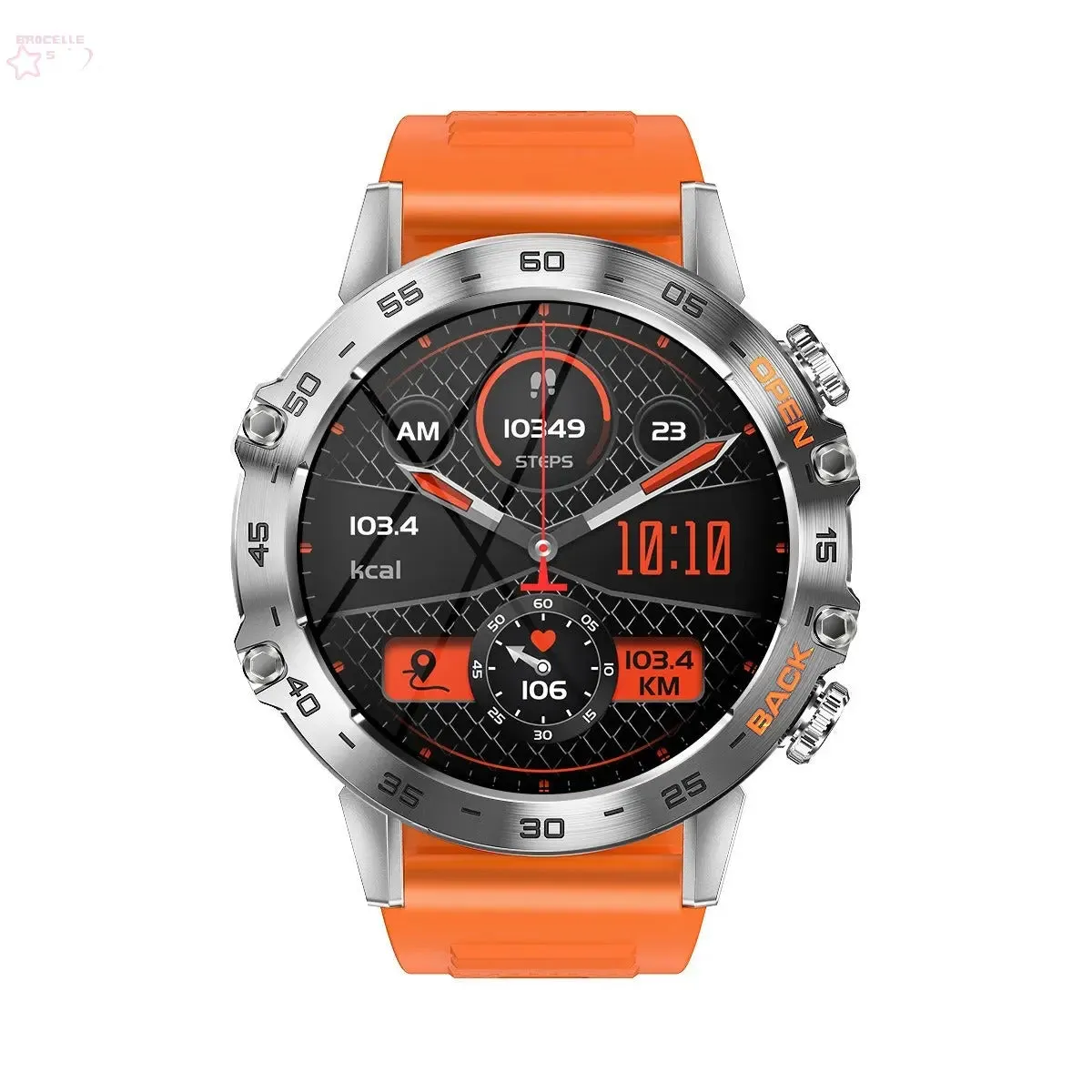 Brocelles Smart Watch K52 Watches Men Wome Sports Fitness Modes