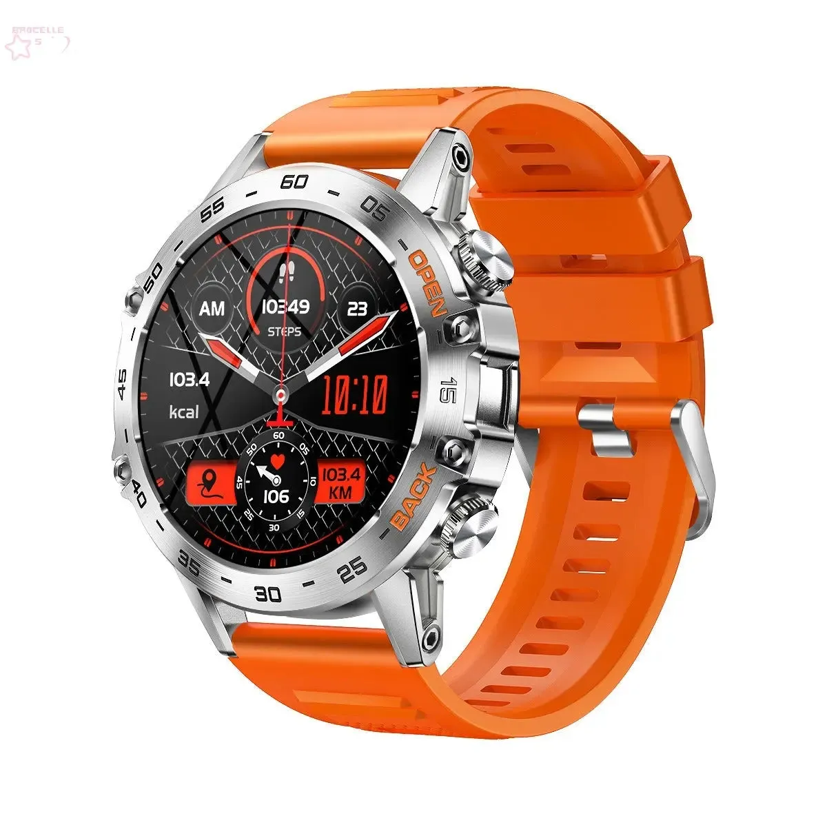 Brocelles Smart Watch K52 Watches Men Wome Sports Fitness Modes