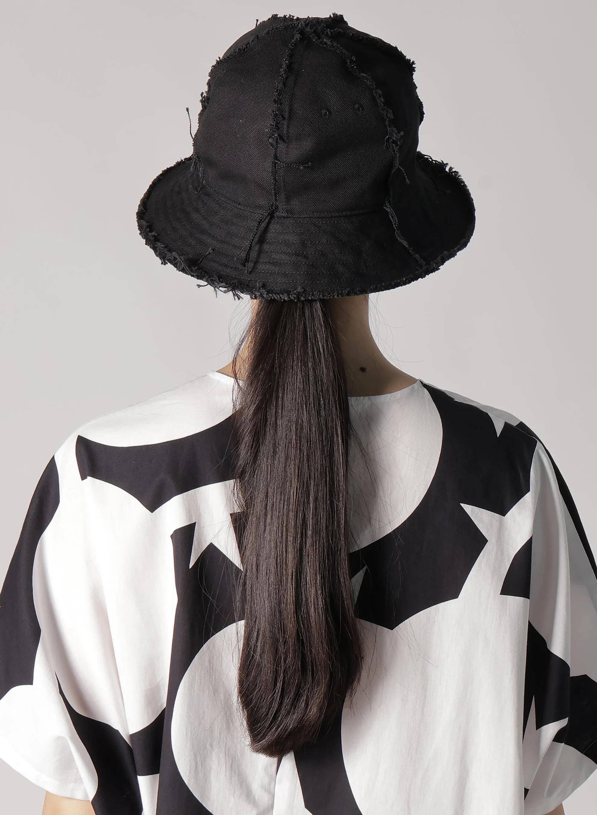 CANVAS UNTRIMMED HAT
