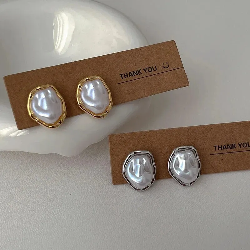Carmen elegant pearl earrings