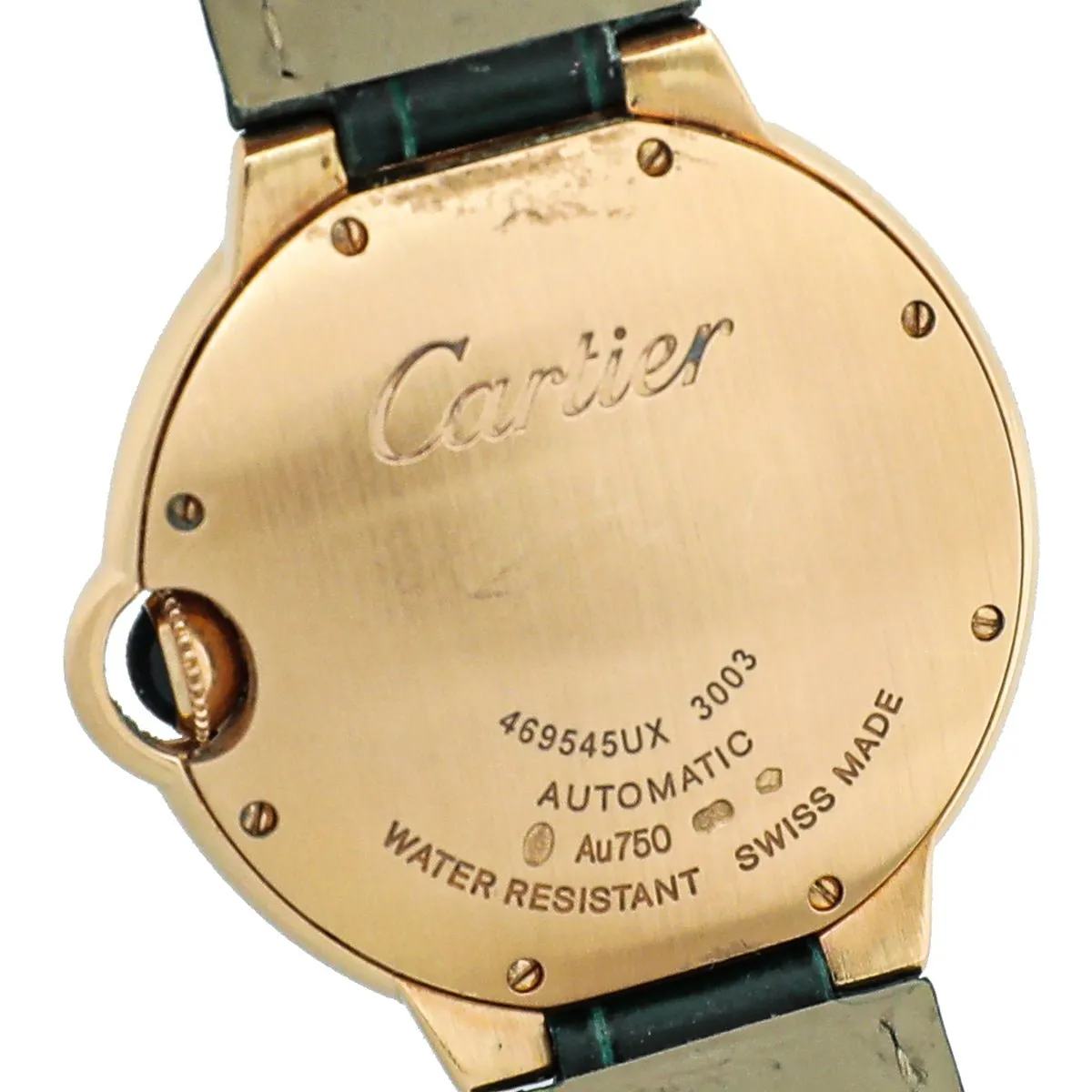 Cartier 18K Pink Gold Ballon Bleu De Cartier Automatic 36mm Watch