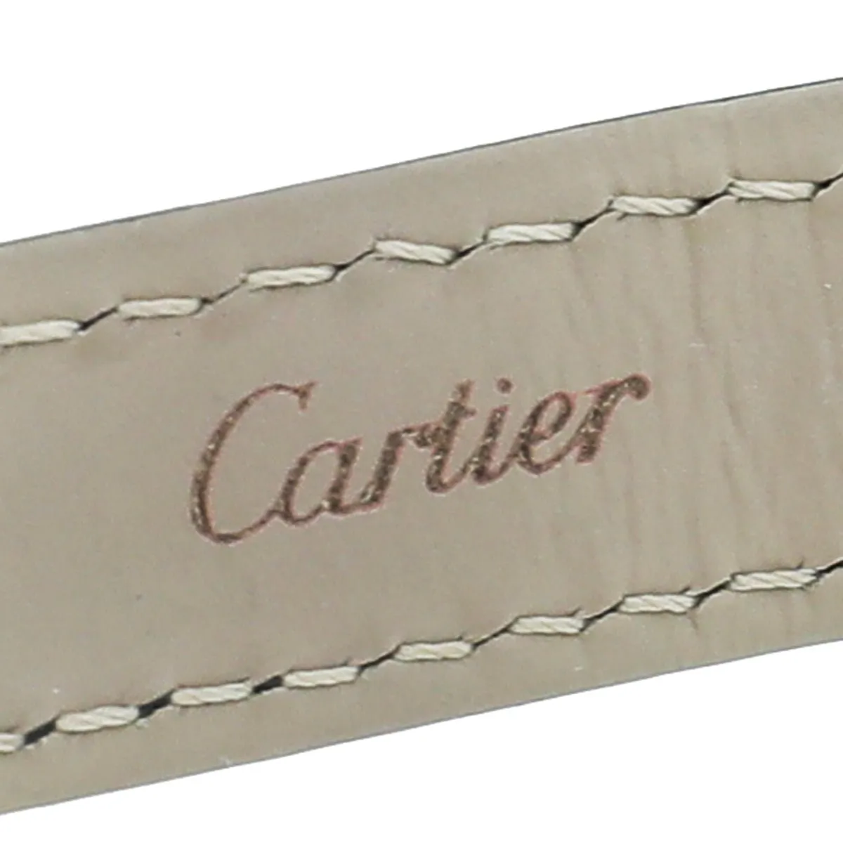Cartier 18K White Gold Baignoire Quartz  Watch
