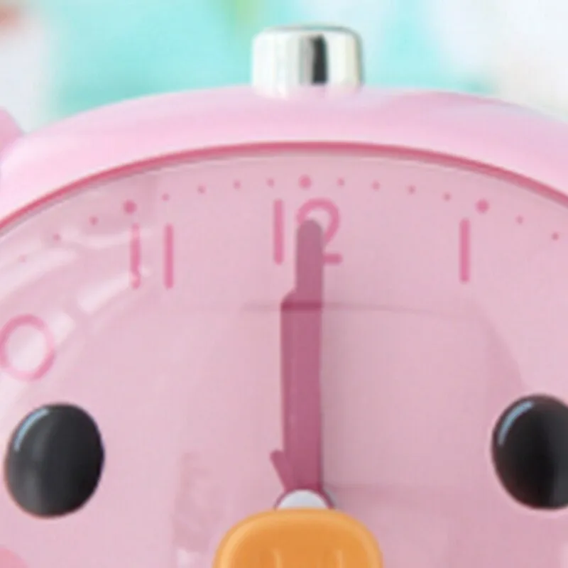 Cartoon Alarm Clock Students Use Cute Multi-Functional Creative Bedside Mute Luminous Children&#39;s Alarm Clock
