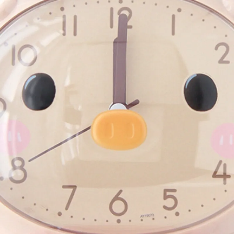 Cartoon Alarm Clock Students Use Cute Multi-Functional Creative Bedside Mute Luminous Children&#39;s Alarm Clock