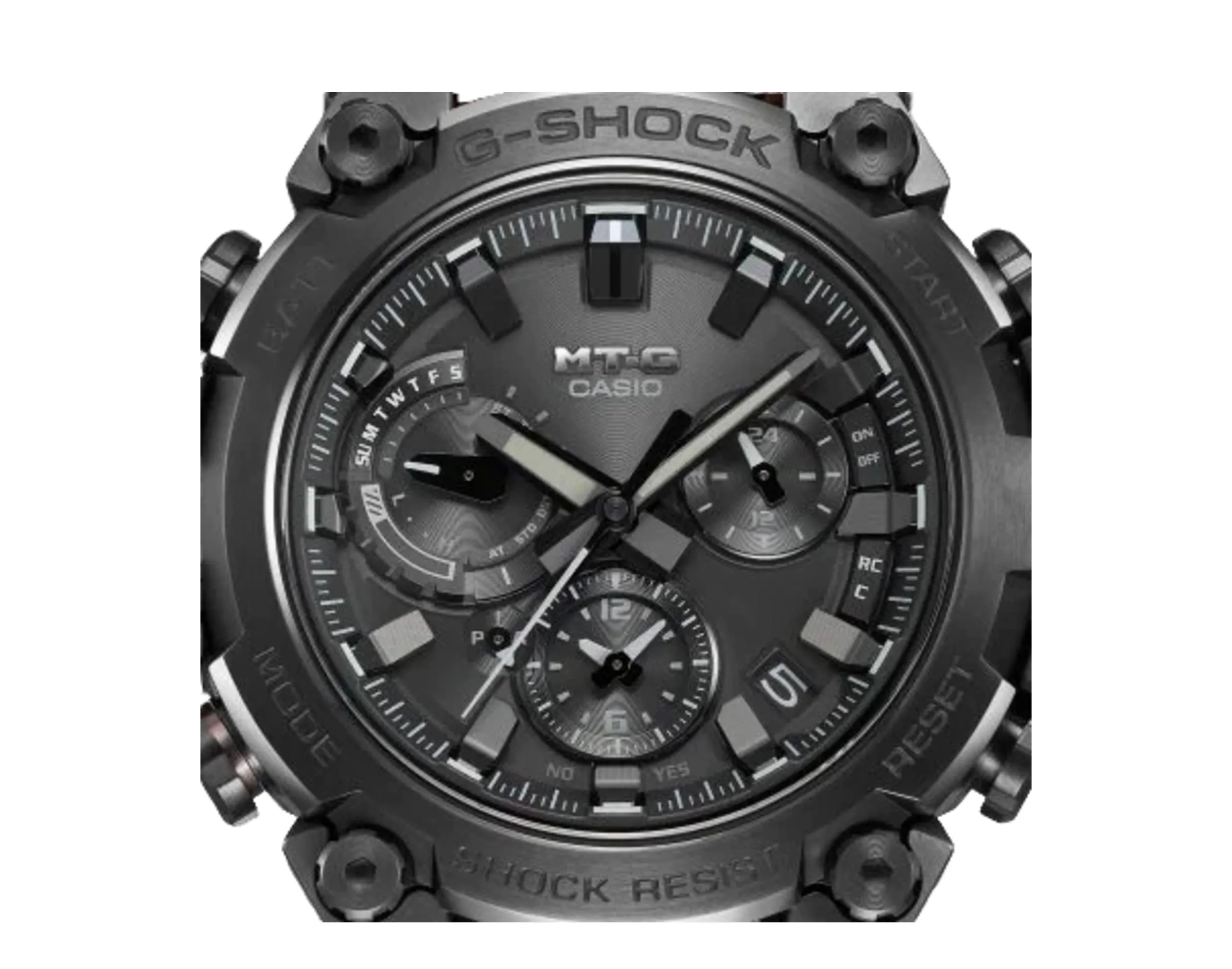 Casio G-Shock MTGB3000B MT-G Analog Chrono Metal Resin Men's Watch