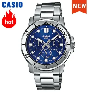 Casio watch men's top luxury suit quartz watch military sports leisure waterproof luminous electronic men watch MTP-VD300D-2E