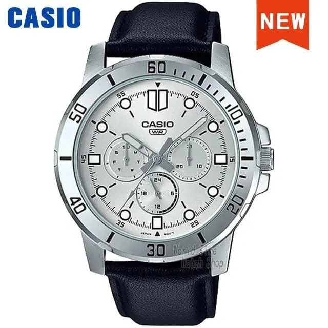Casio watch men's top luxury suit quartz watch military sports leisure waterproof luminous electronic men watch MTP-VD300D-2E