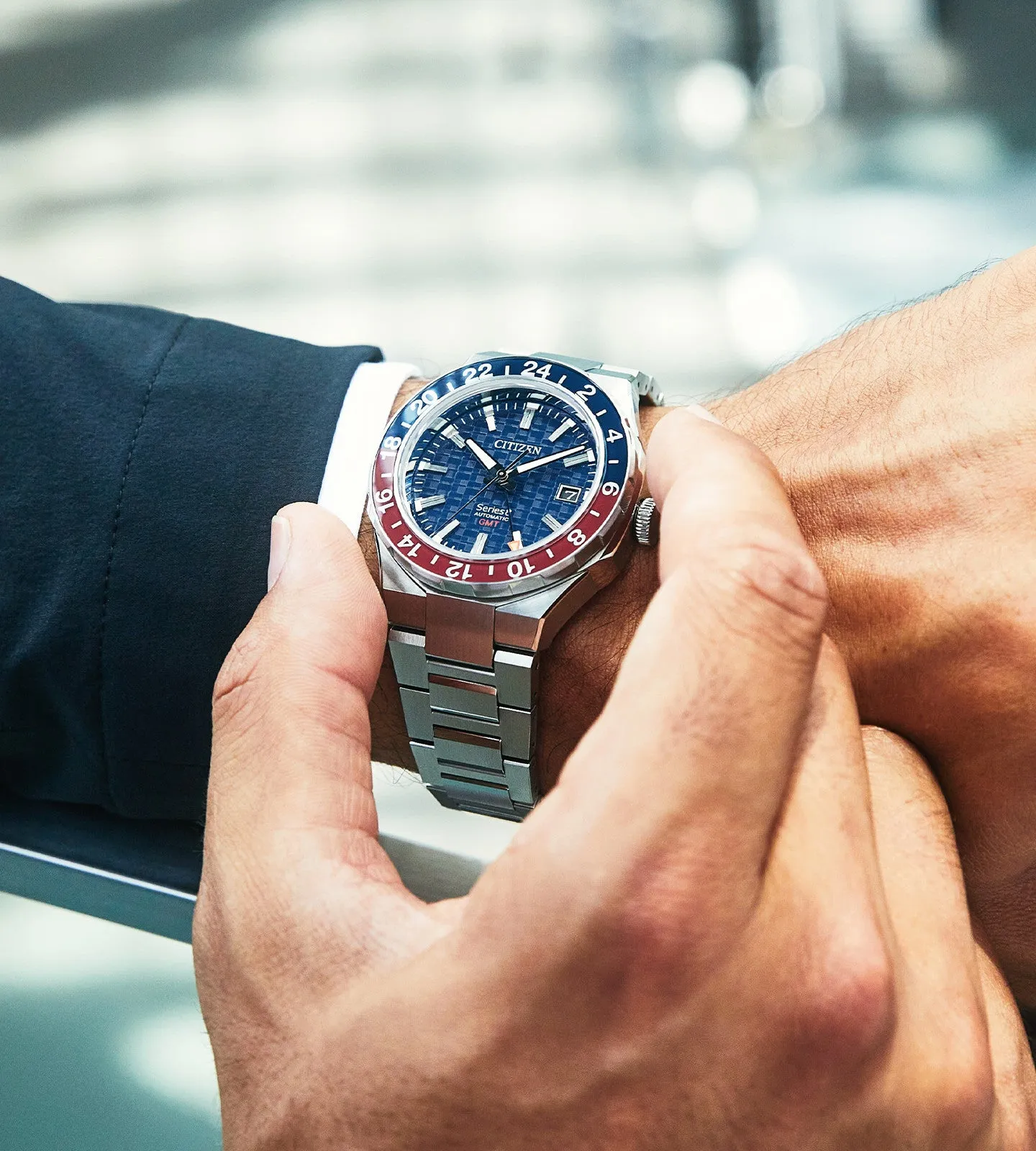Citizen Series8 880 GMT Automatic - NB6030-59L