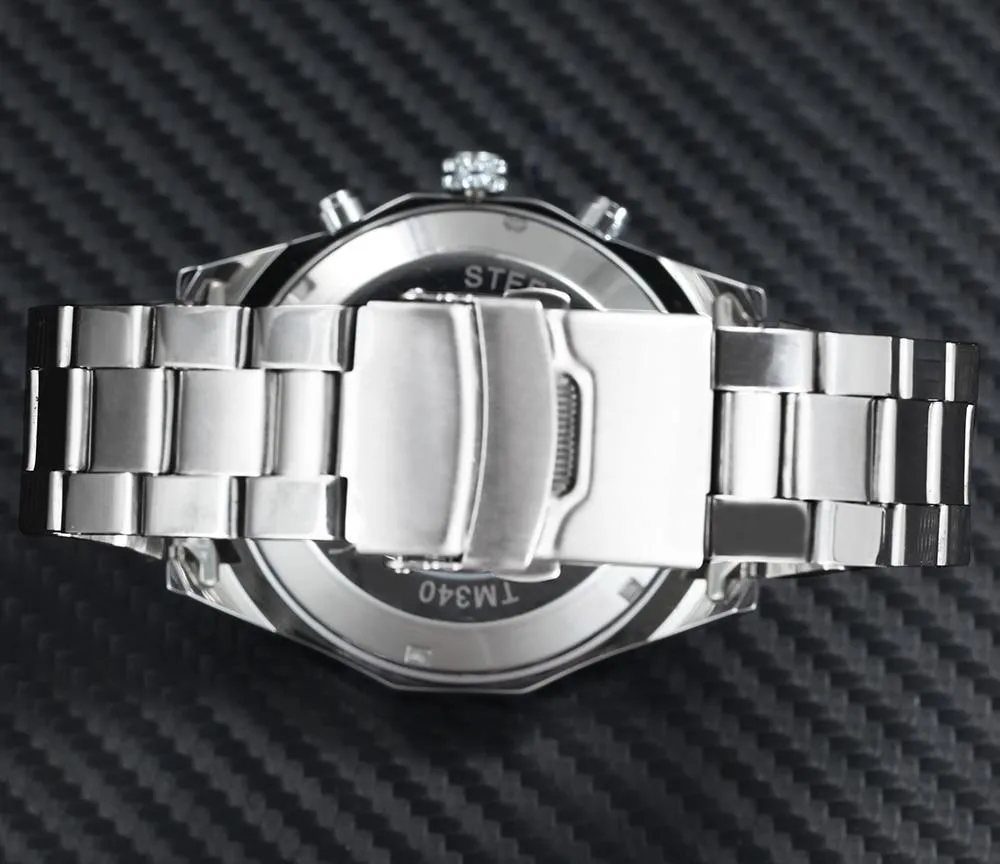 Classy Men Automatic Skull Trooper Watch