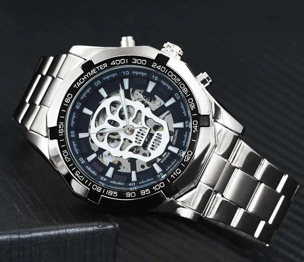 Classy Men Automatic Skull Trooper Watch