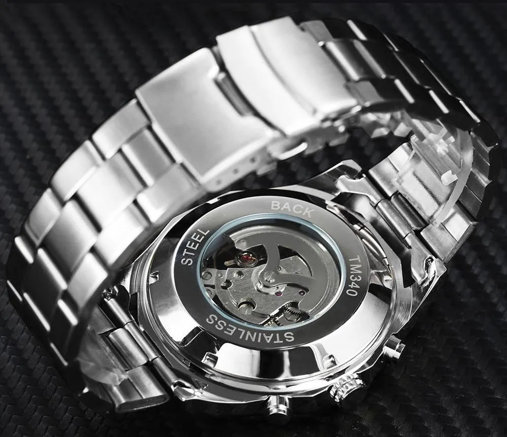 Classy Men Automatic Skull Trooper Watch