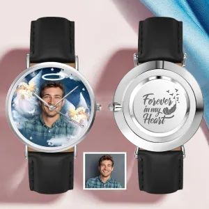 Custom Photo Watch Personalized Memory Watch Best Memorial Gifts - Forever in My Heart