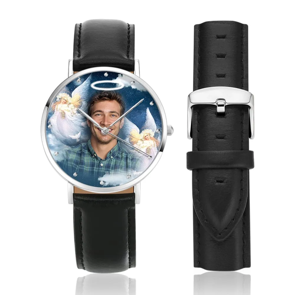 Custom Photo Watch Personalized Memory Watch Best Memorial Gifts - Forever in My Heart