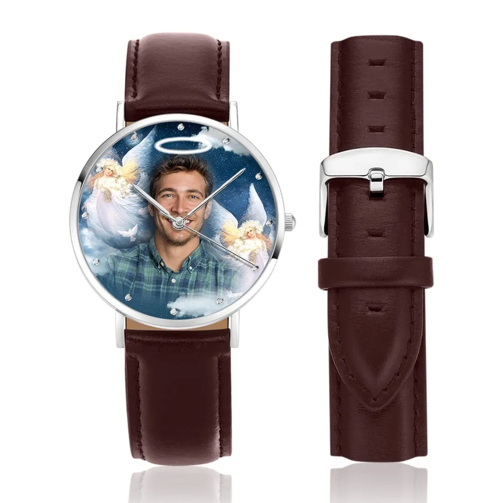 Custom Photo Watch Personalized Memory Watch Best Memorial Gifts - Forever in My Heart