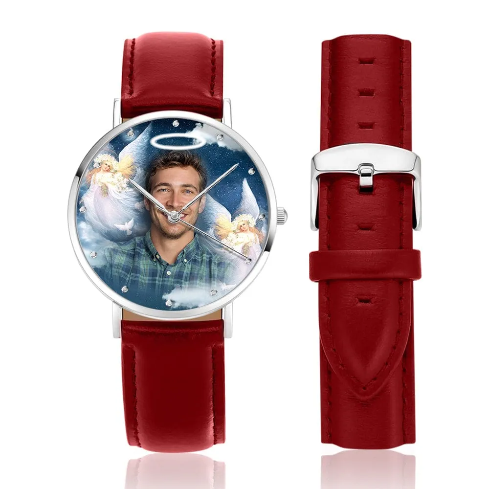 Custom Photo Watch Personalized Memory Watch Best Memorial Gifts - Forever in My Heart