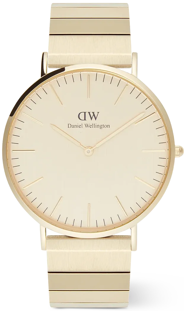 Daniel Wellington Classic Piano Link Gold Unitone 40MM