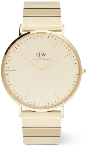 Daniel Wellington Classic Piano Link Gold Unitone 40MM