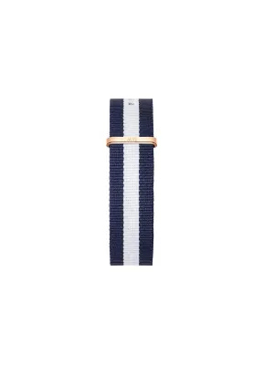 Daniel Wellington Wristband Strap Classic Glasgow Rose Gold Men 20mm